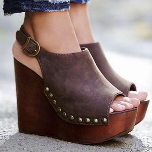 Free People x Jeffery Campbell Olivia Wedge